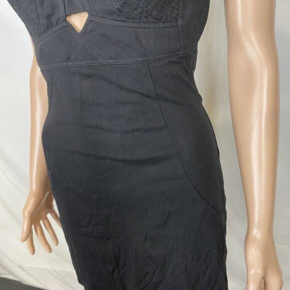 NEW DOLCE & GABBANA Vintage Bustier Back Strap Mini Dress Size M / IT 42 | Black - Picture 7 of 10